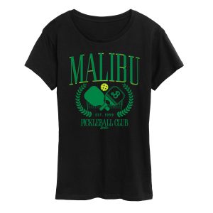 Barbie - Malibu Pickleball - Women'S Short Sleeve Graphic T-Shirt