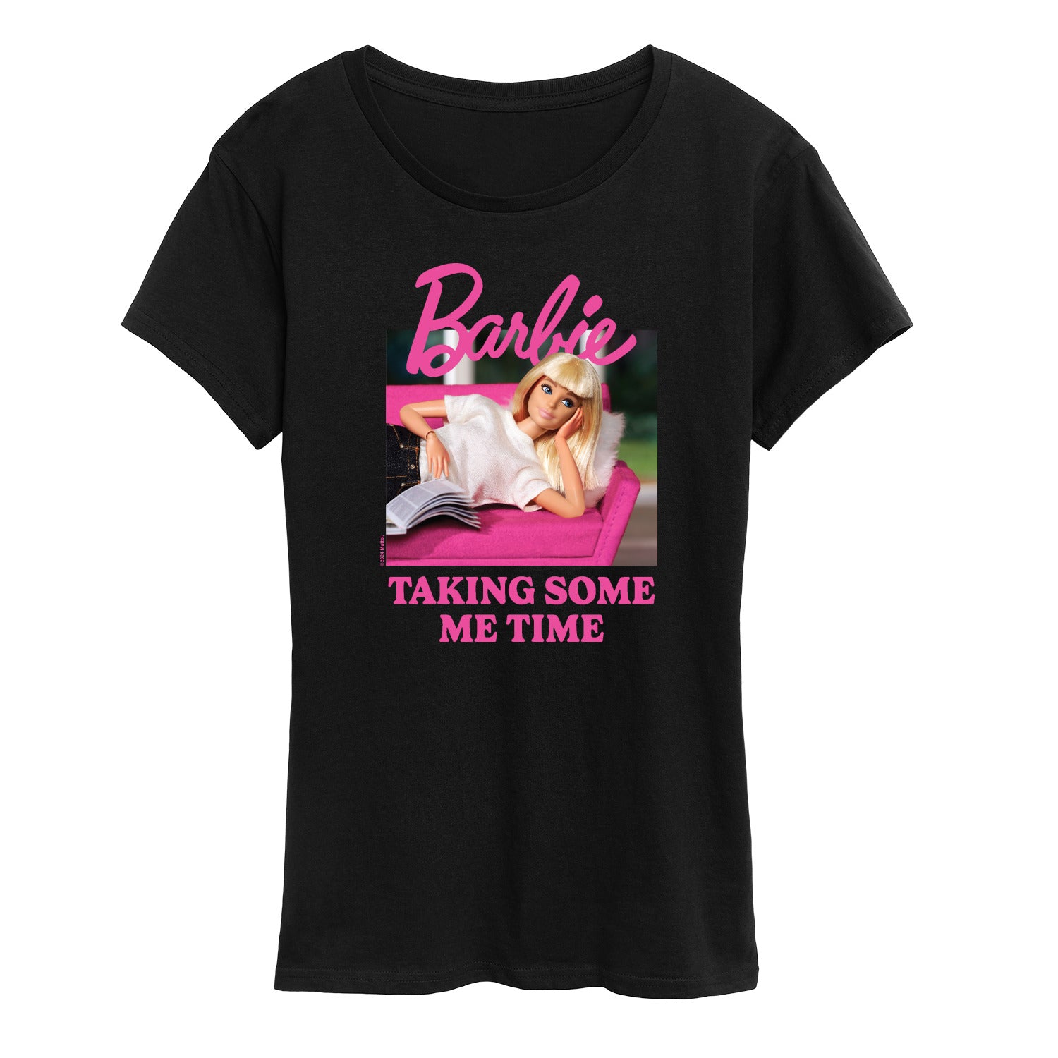 Barbie - Taking Some Me Time - Women's Short Sleeve Graphic T-Shirt - Image 2