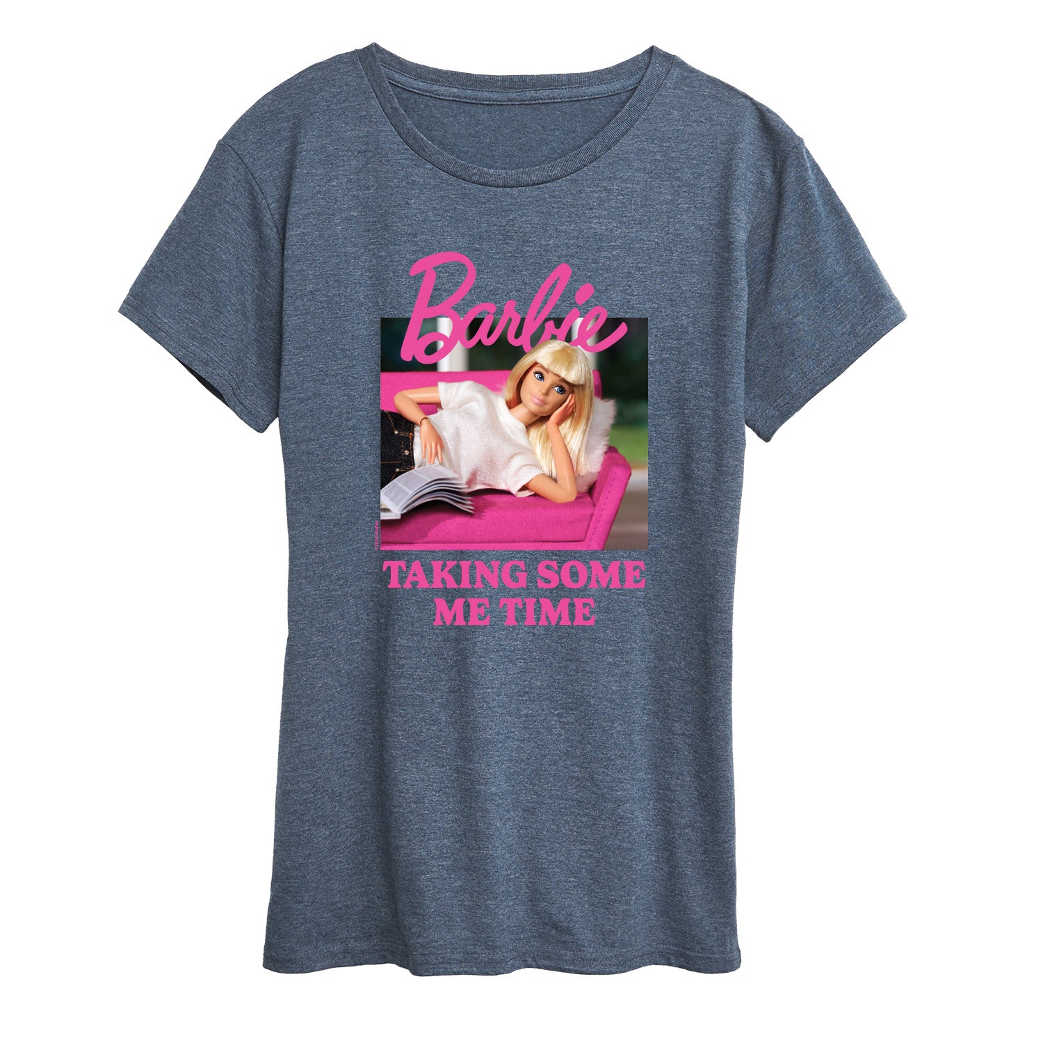 Barbie - Taking Some Me Time - Women's Short Sleeve Graphic T-Shirt - Image 3