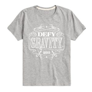 Wicked - Defy Gravity - Boys Toddler and Youth Short Sleeve Graphic Tee