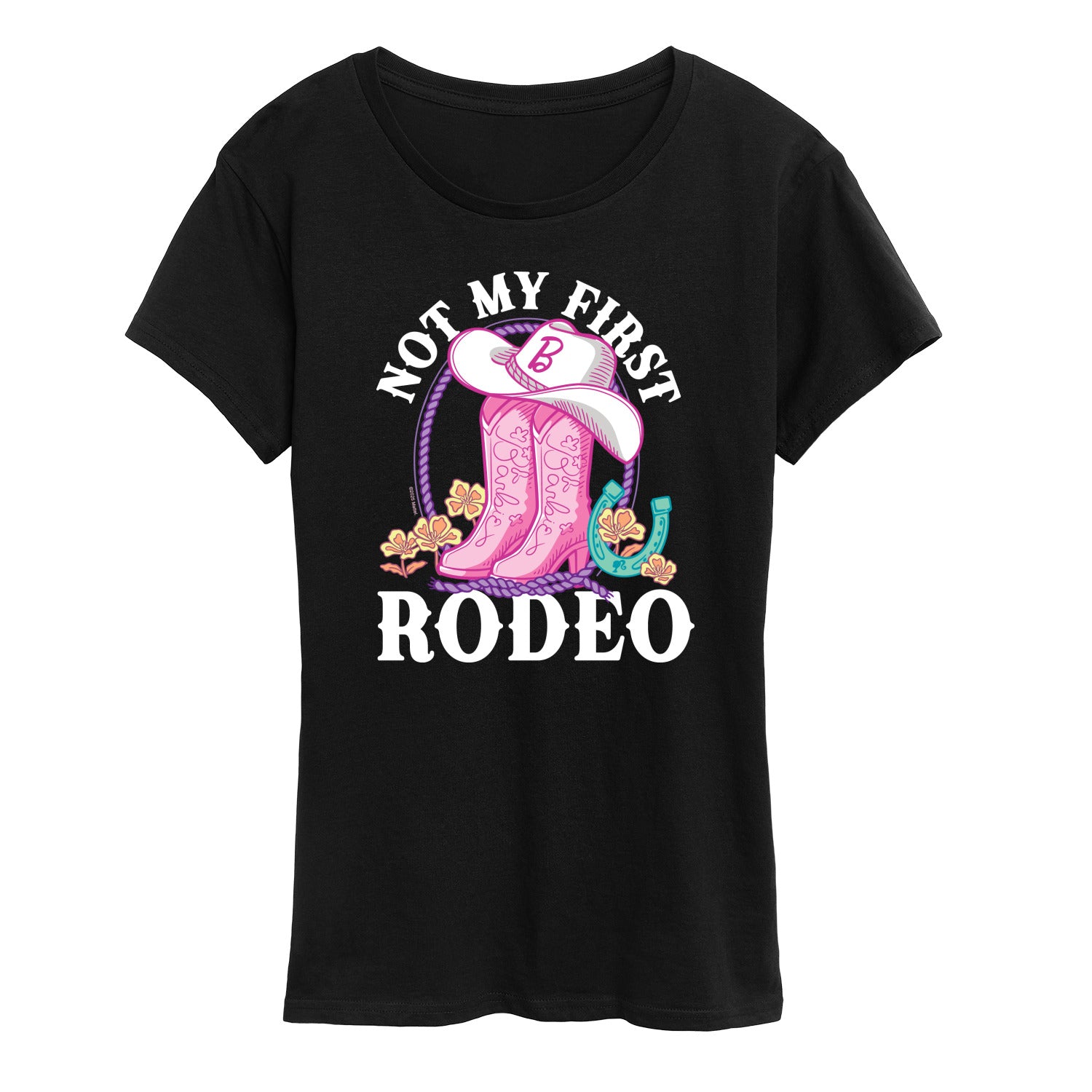 Barbie - Not My First Rodeo - Women's Short Sleeve Graphic T-Shirt - Image 2
