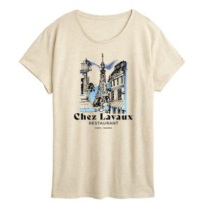 Emily in Paris - Chez Lavaux - Women's Short Sleeve Graphic T-Shirt
