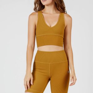 Cream Yoga Women's Harper biker shorts honey 8