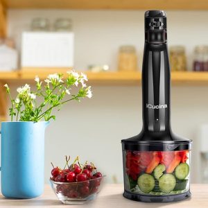 Art and Cook iCucina 4-in-1 Variable Speed Immersion Hand Blender