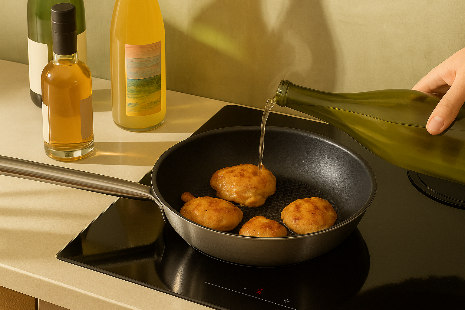 Moritz & Moritz Stainless Steel Honeycomb Non-Stick Pan 9.5 - Image 14