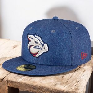 New Era Men's Milb 59Fifty - Lehigh Valley Iron Pigs 'Canadian Tuxedo' - 60071515
