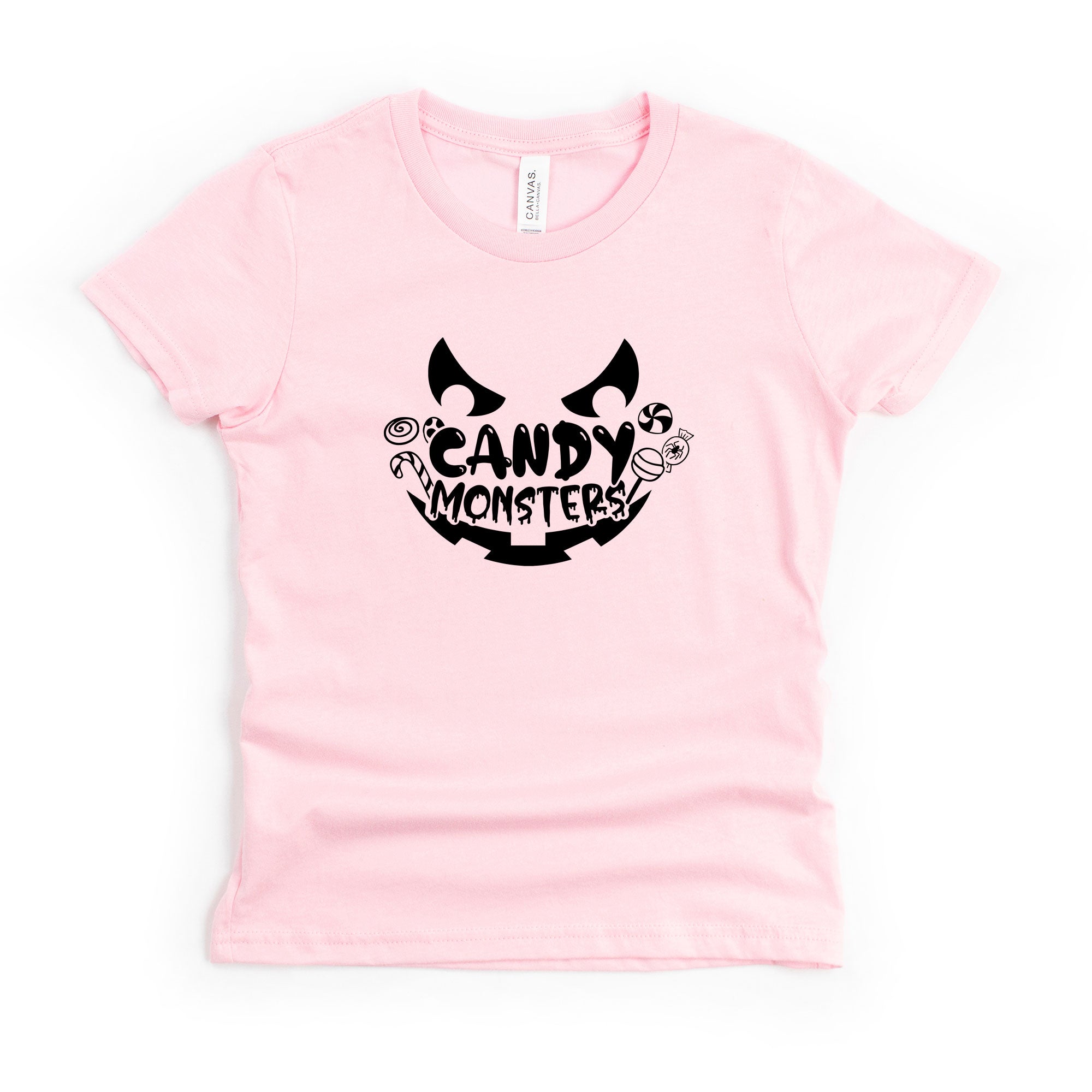 The Juniper Shop Toddler Candy Monster Short Sleeve Crew Neck - Image 3