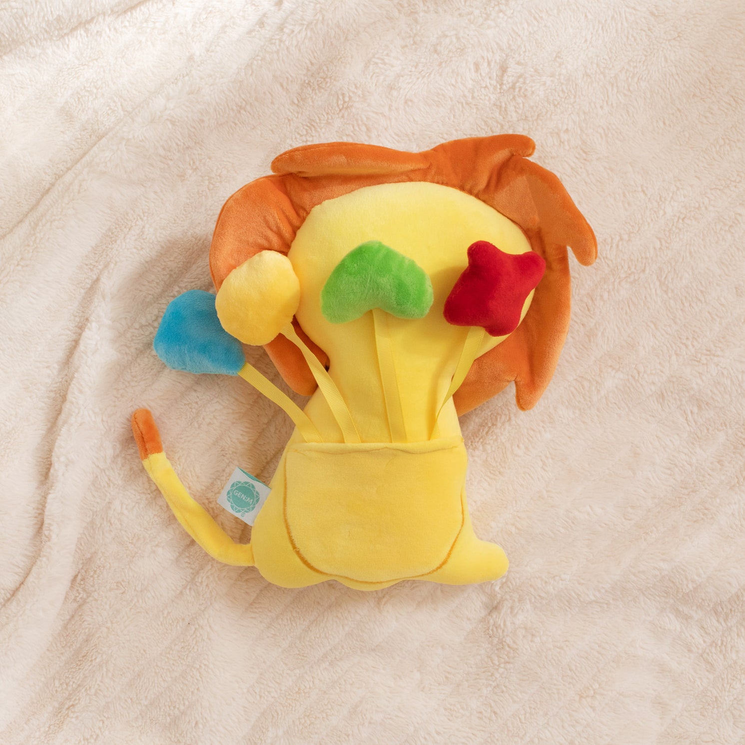 Yellow Lion SnuggleBuddies Emotions Plush by Generation Mindful - Image 3