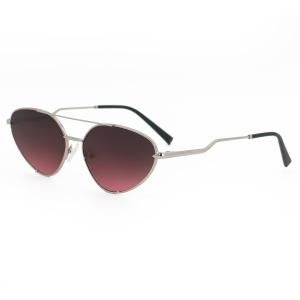 TopFoxx Lucky Star - Ruby & Silver Unisex Sunglasses