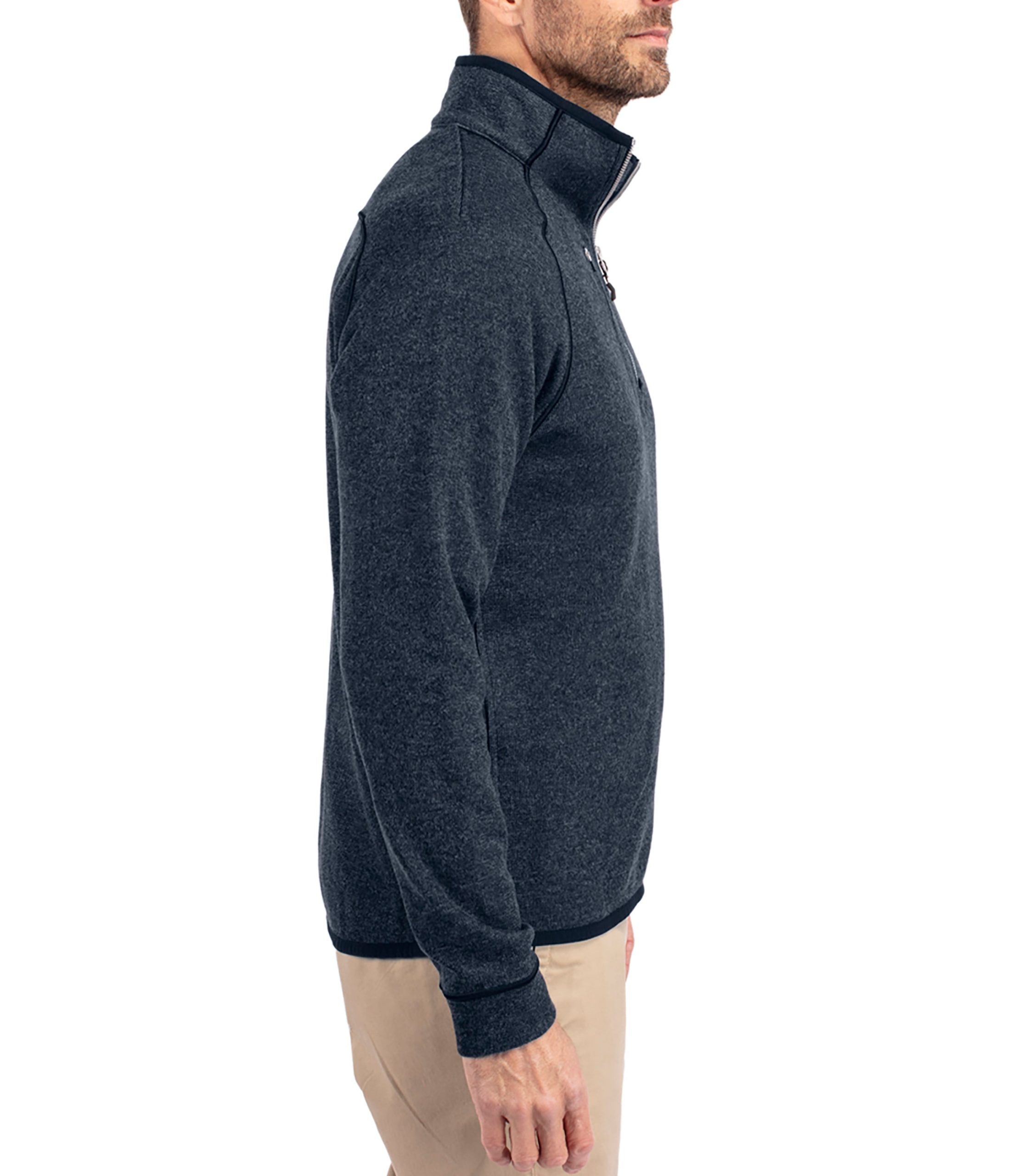 Cutter & Buck Mainsail Sweater-Knit Mens Half Zip Pullover Jacket - Image 13