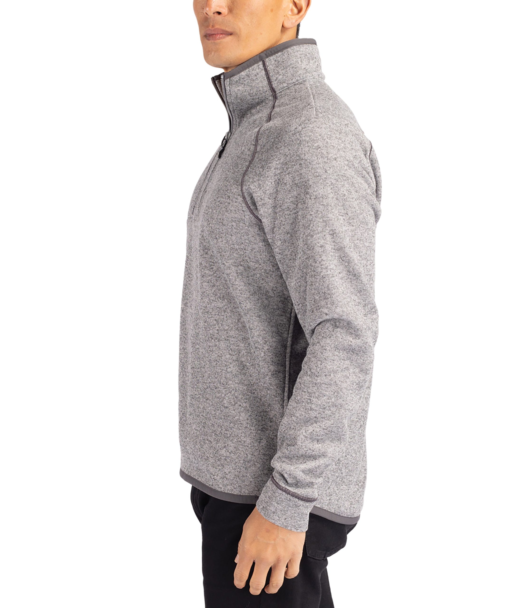 Cutter & Buck Mainsail Sweater-Knit Mens Half Zip Pullover Jacket - Image 8