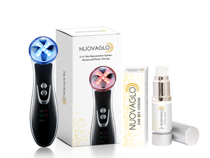 NUOVAGLO??Radiance Renewal Duo: Anti-Aging Device + 24K Bee Venom Serum
