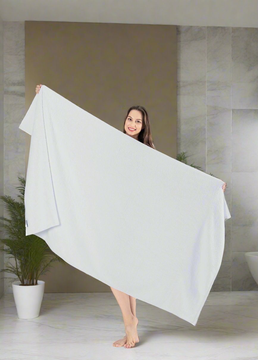 Classic Turkish Towels Nine West Jumbo 40x80 Largest Bath Sheet Towel Collection - 100% Turkish Cotton