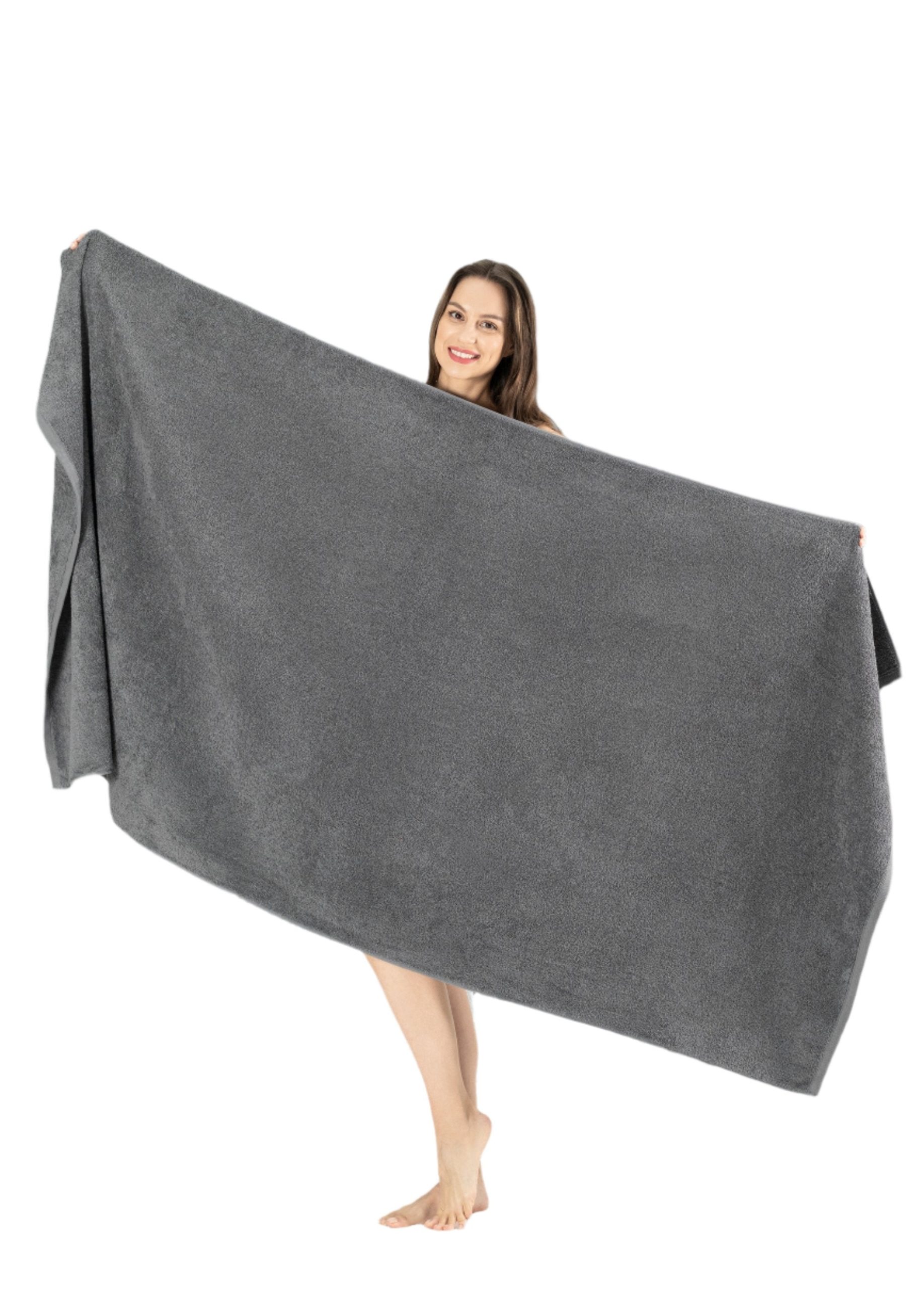Classic Turkish Towels Nine West Jumbo 40x80 Largest Bath Sheet Towel Collection - 100% Turkish Cotton - Image 6