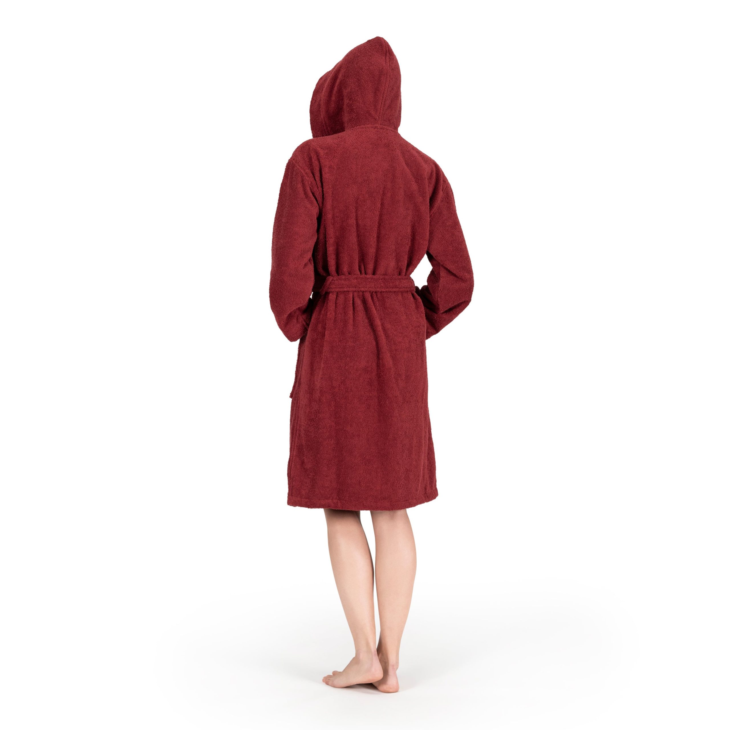 Classic Turkish Towels Nine West Hooded Terry Robe - 100% Turkish Cotton - Image 12