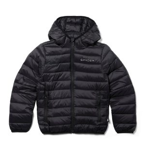 Spyder Boys' Packable Puffer Jacket - Black