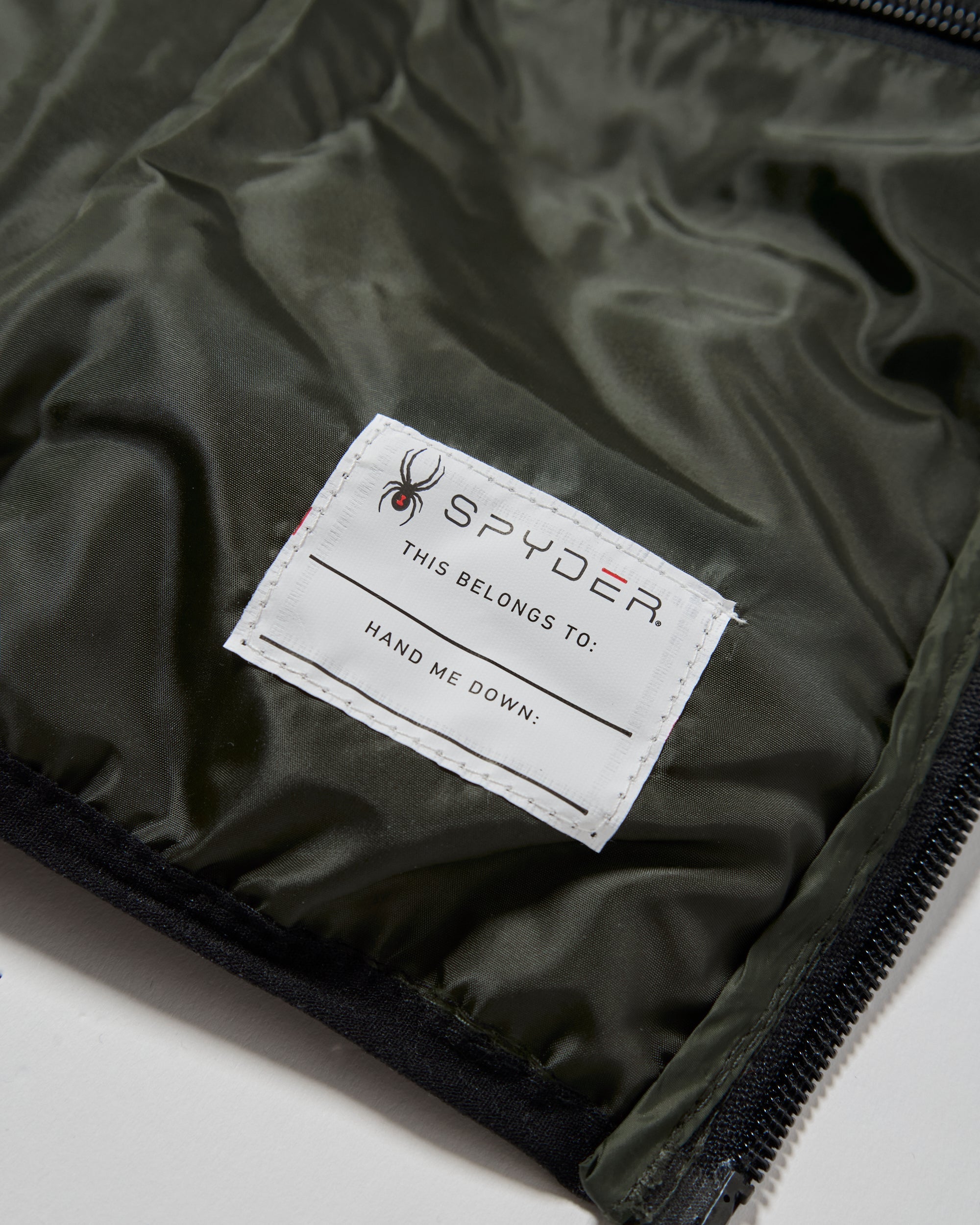 Spyder Boys' Packable Puffer Jacket - Olive - Image 5