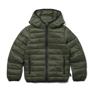 Spyder Boys' Packable Puffer Jacket - Olive