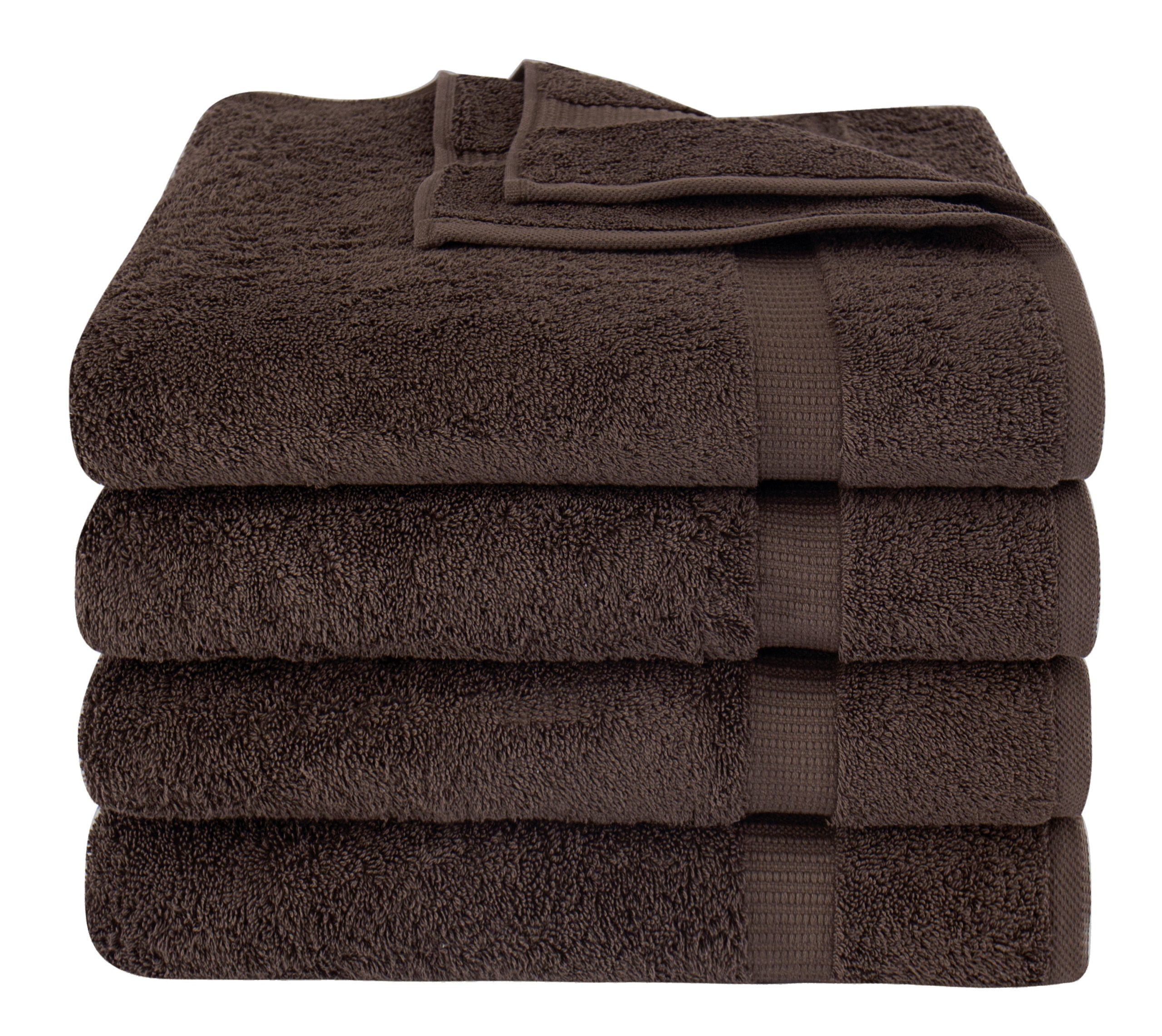 Classic Turkish Towels Villa Turkish Cotton Luxury Hotel Collection Bath Towels - 4 Pieces - Image 9