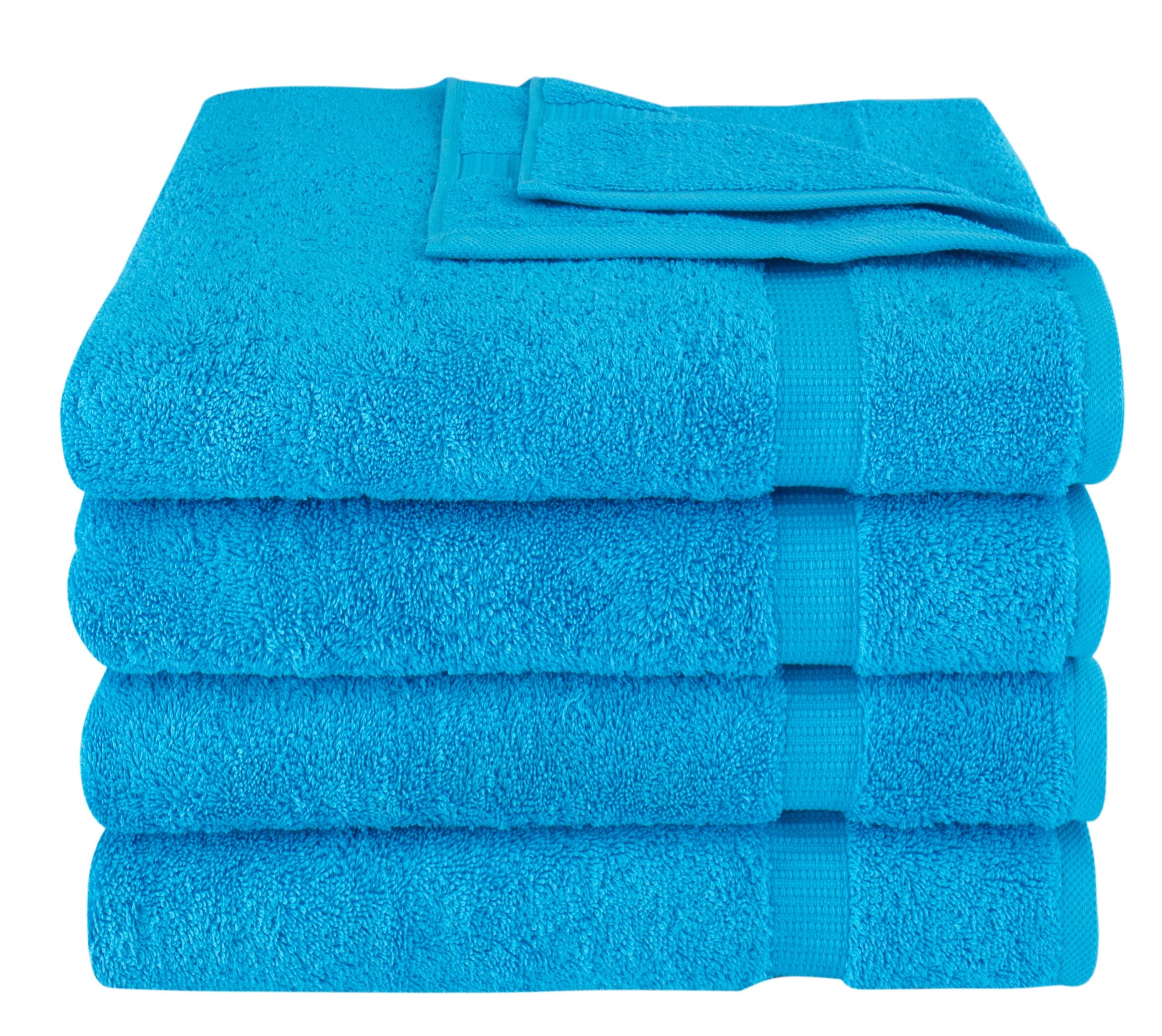 Classic Turkish Towels Villa Turkish Cotton Luxury Hotel Collection Bath Towels - 4 Pieces - Image 7