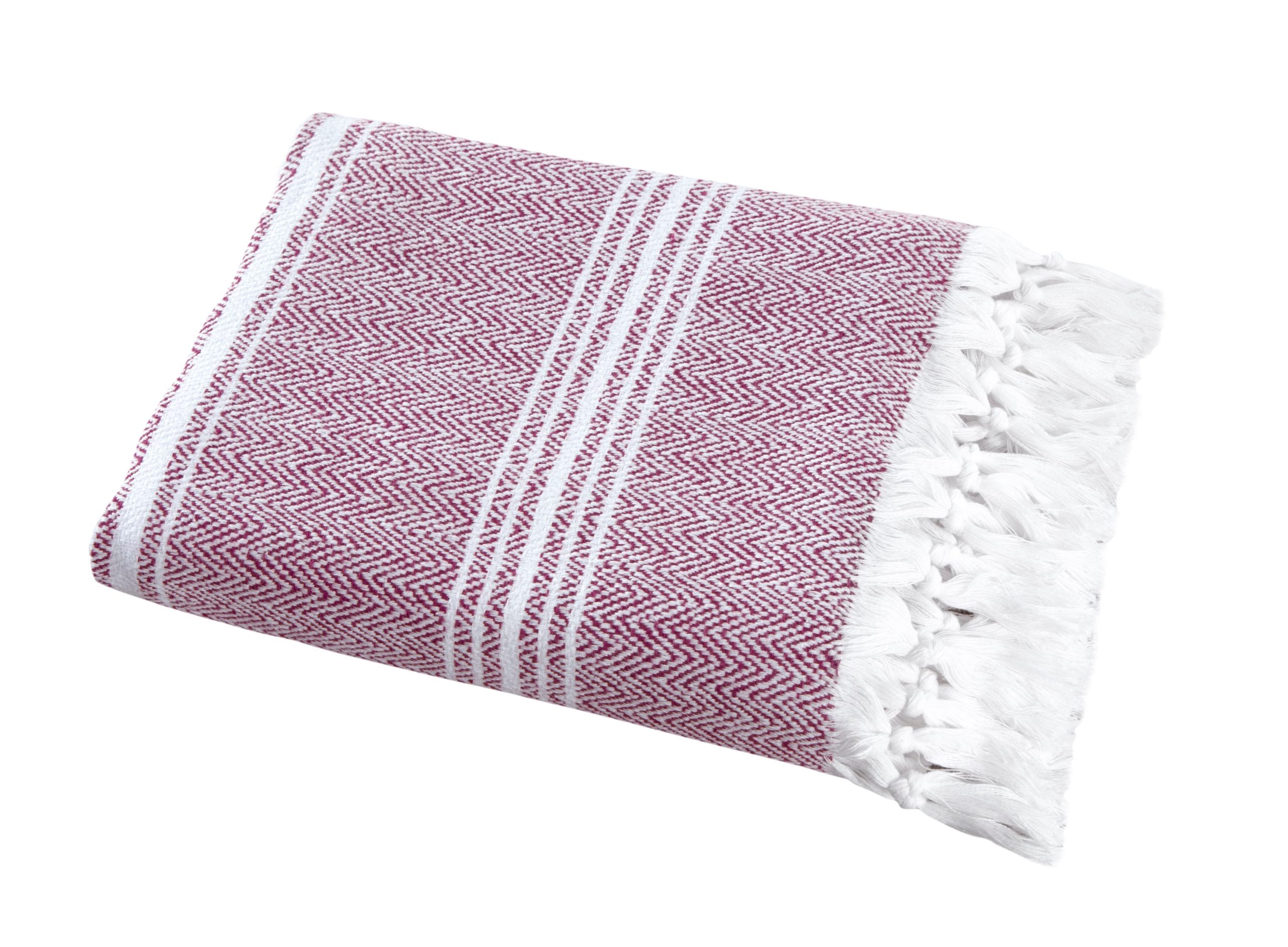 Classic Turkish Towels Luxury Thick Peshtemal Turkish Cotton Towel - 40 X 70 - Hand Knotted - Image 8
