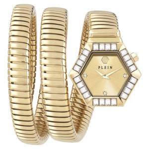 Philipp Plein $nake Hexagon Crystal Watch