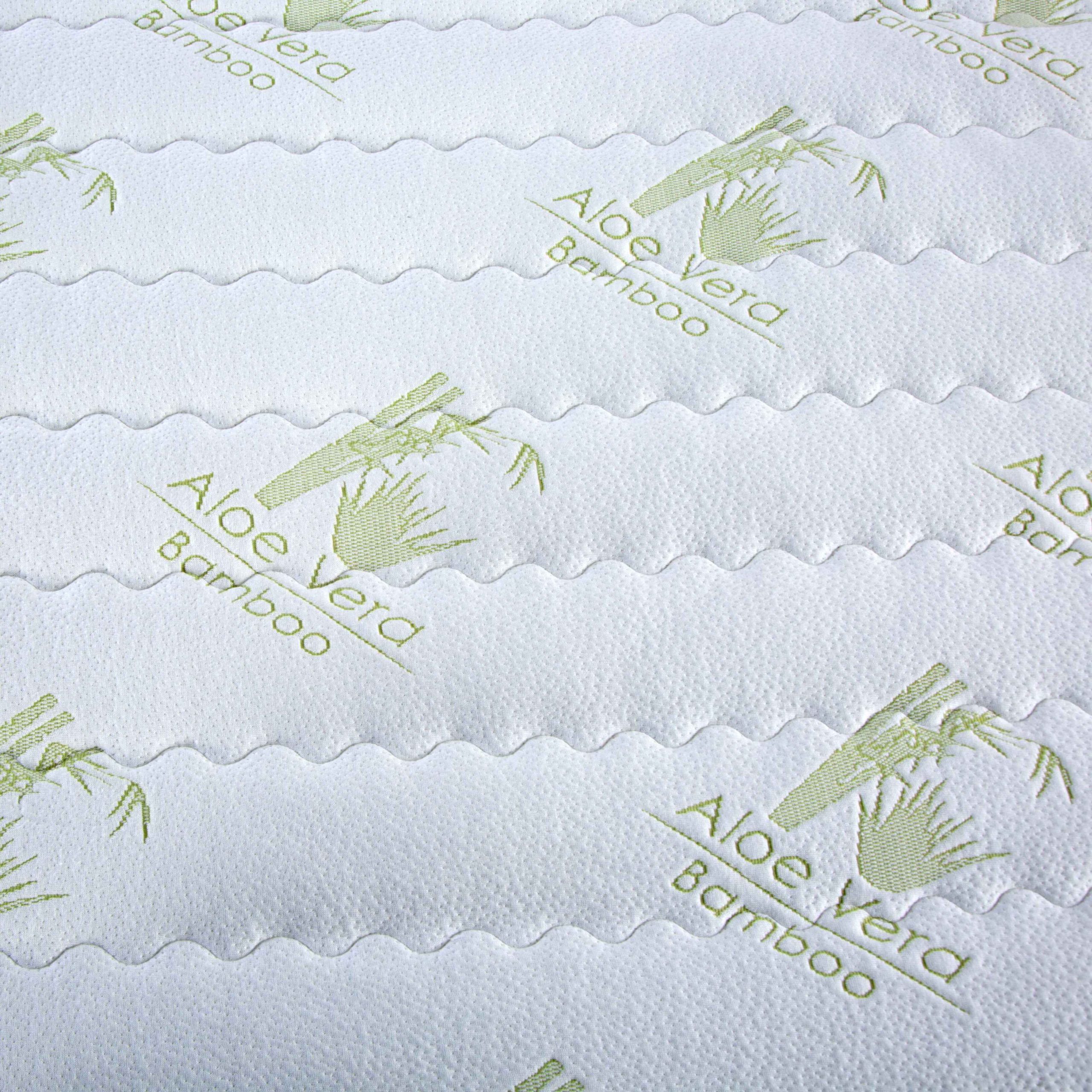 Bed Bath Fashions Aloe Vera Quilted Mattress Pad - Image 4
