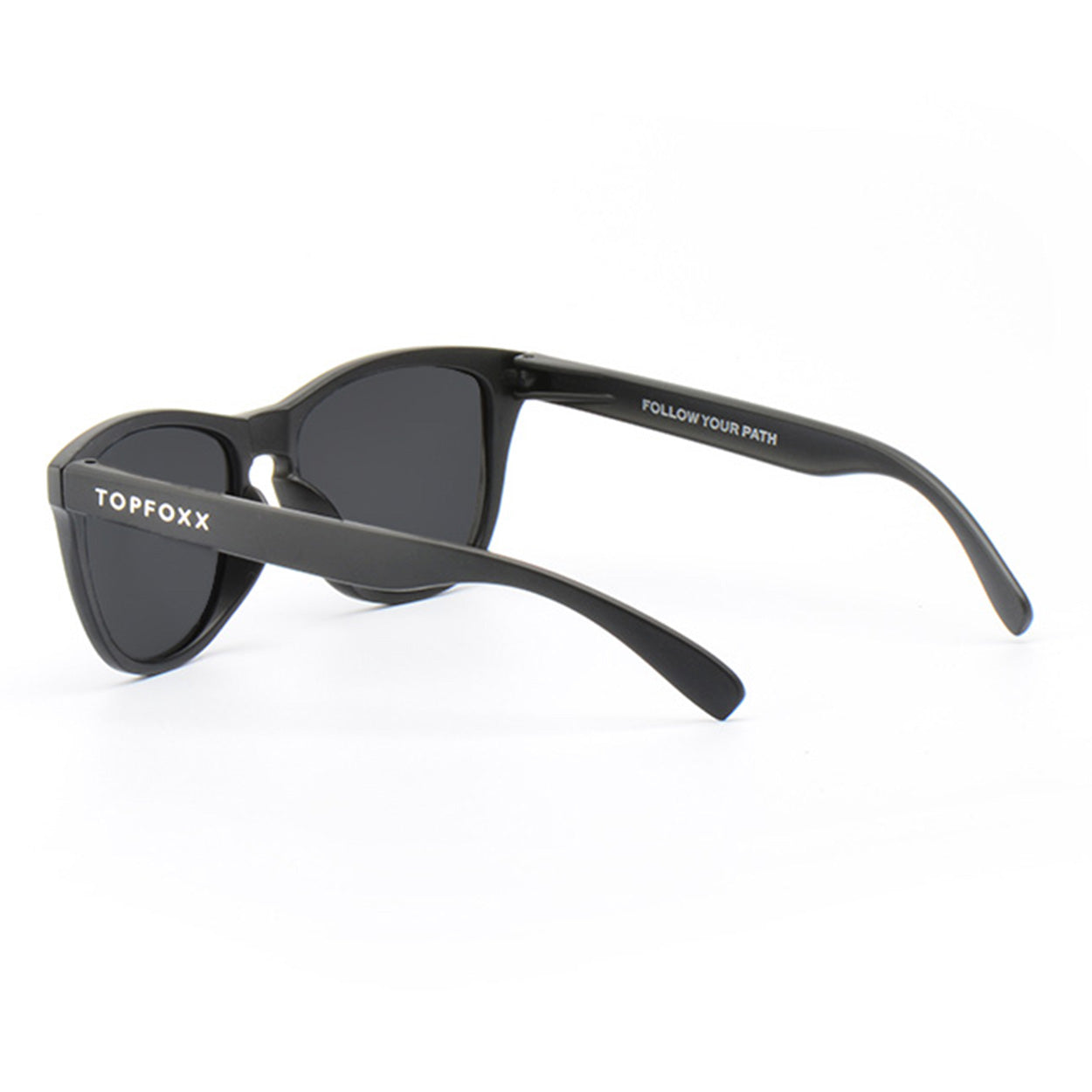 TopFoxx Rise Up - Black Unisex Sunglasses - Image 6