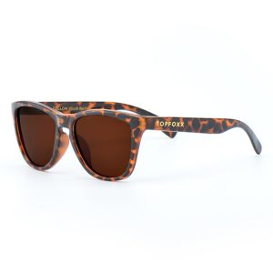TopFoxx Rise Up - Tortoise Unisex Sunglasses