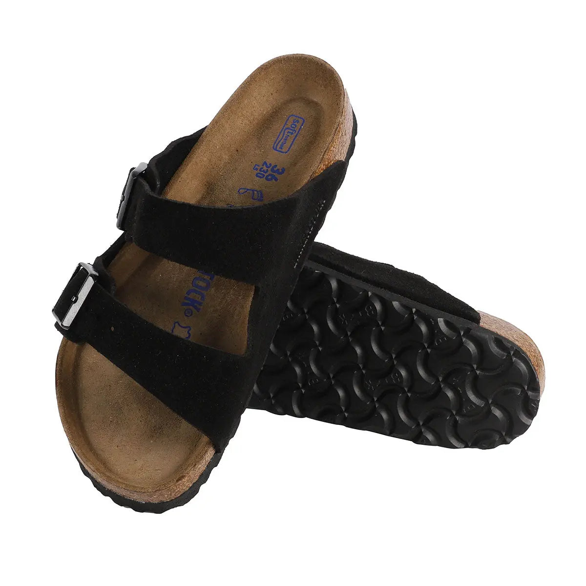 Birkenstock Arizona Soft Footbed Suede Leather Sandals - Image 7