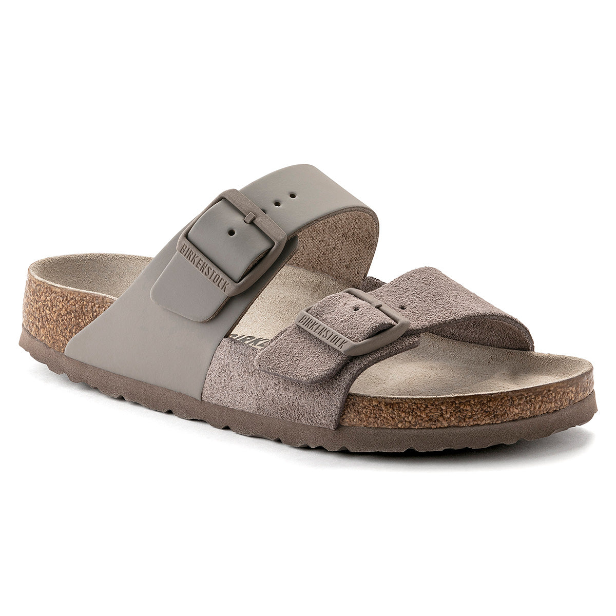 Birkenstock Arizona Split Natural Leather/Suede Sandals - Image 5