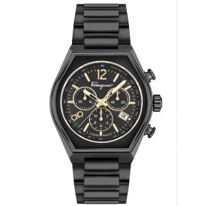 Ferragamo Tonneau Chrono Bracelet Watch