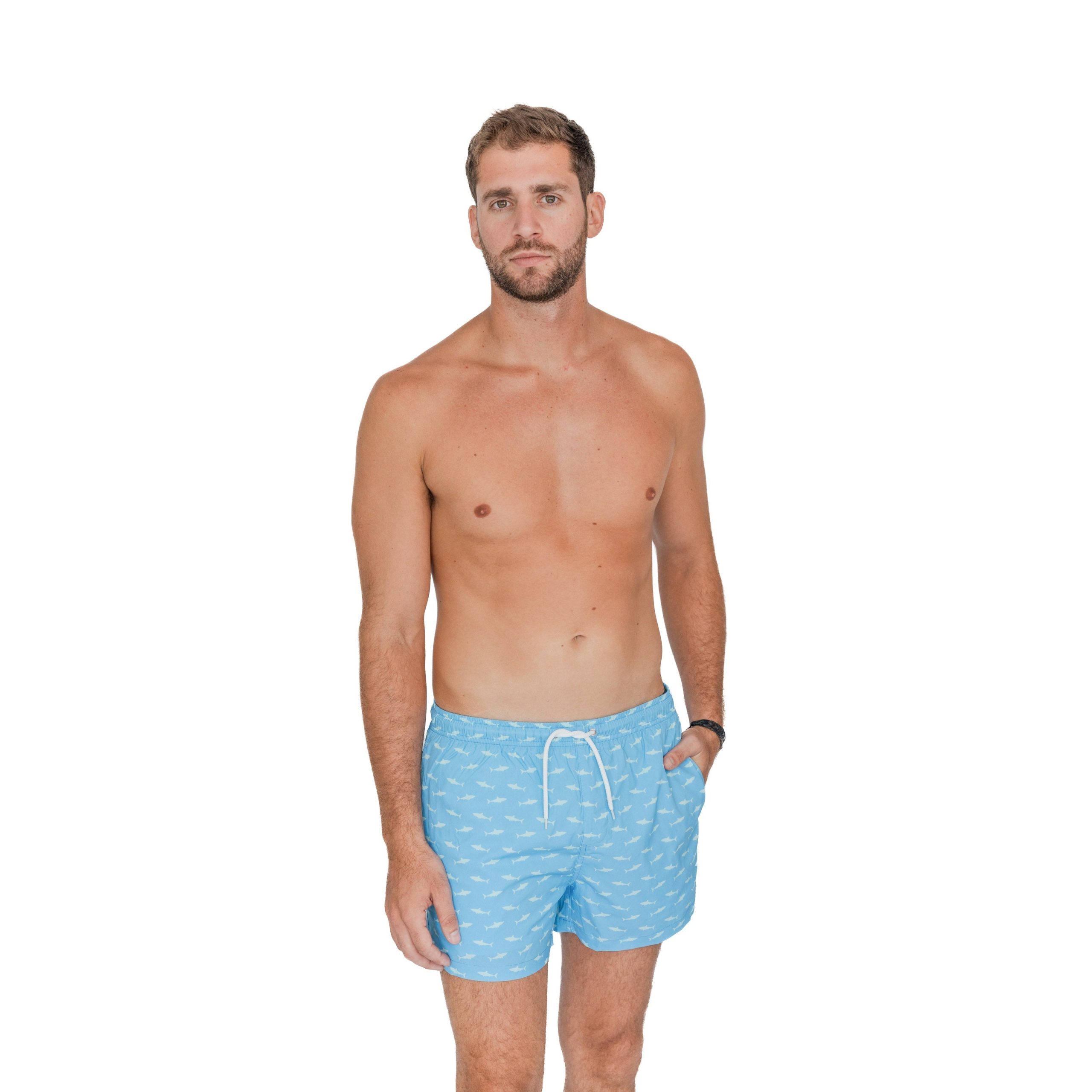 Bermies Shark Bay Swim Trunks - Image 5