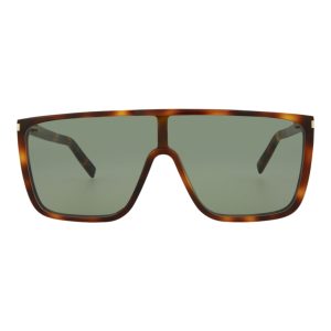 Saint Laurent Shield-Frame Acetate Sunglasses