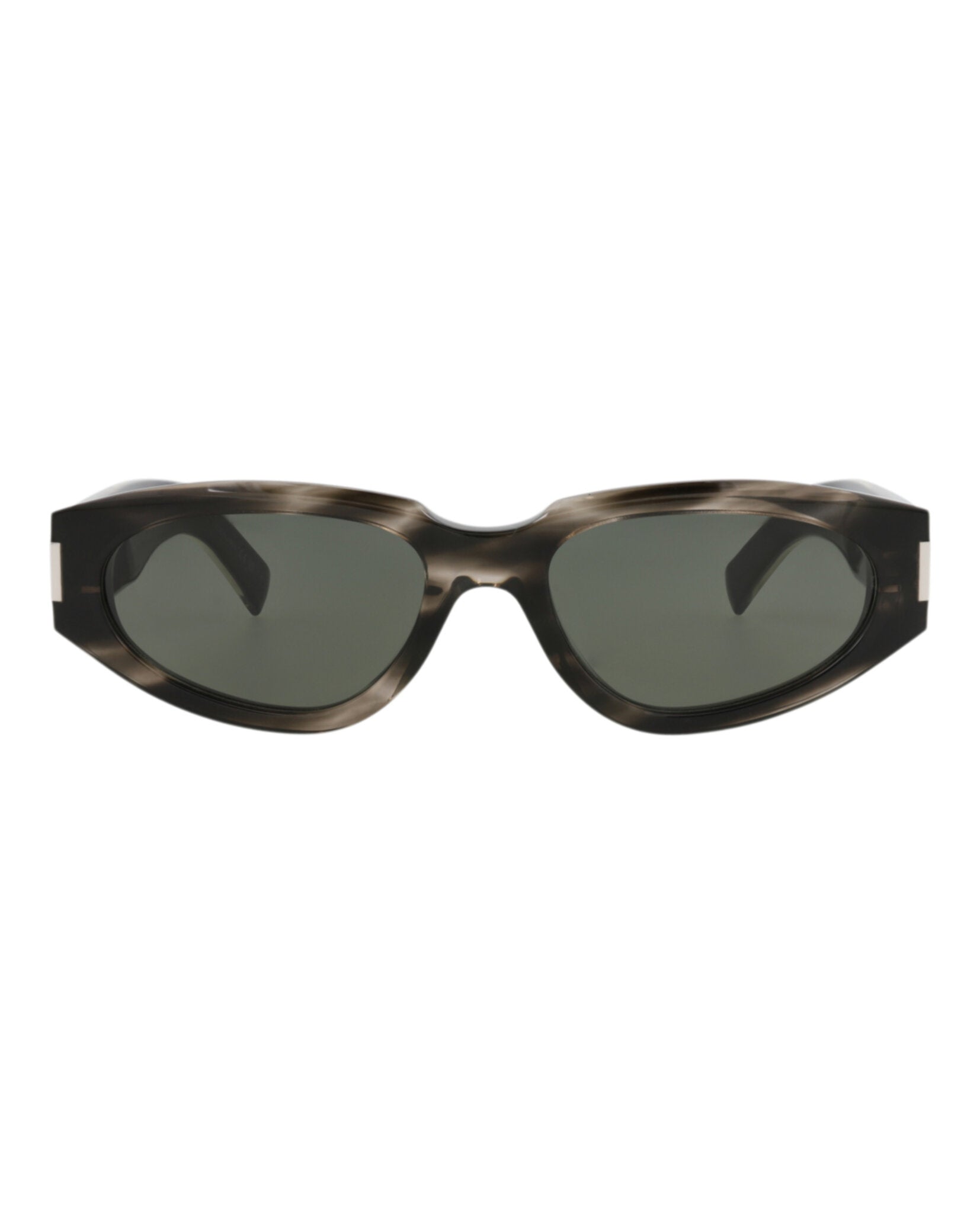 Saint Laurent Round-Frame Recycled Acetate Sunglasses