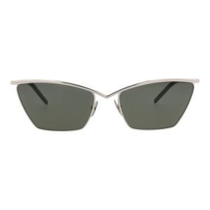 Saint Laurent Cat Eye-Frame Metal Sunglasses