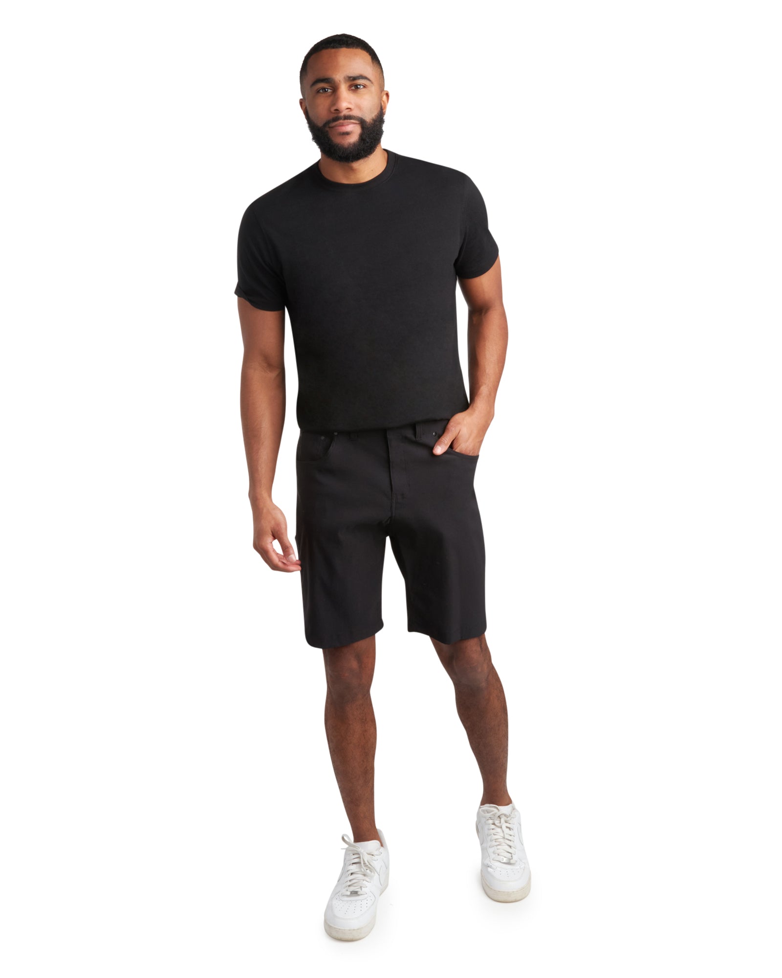 Spyder Men's Tech Woven 5 Pocket - Black - Image 3