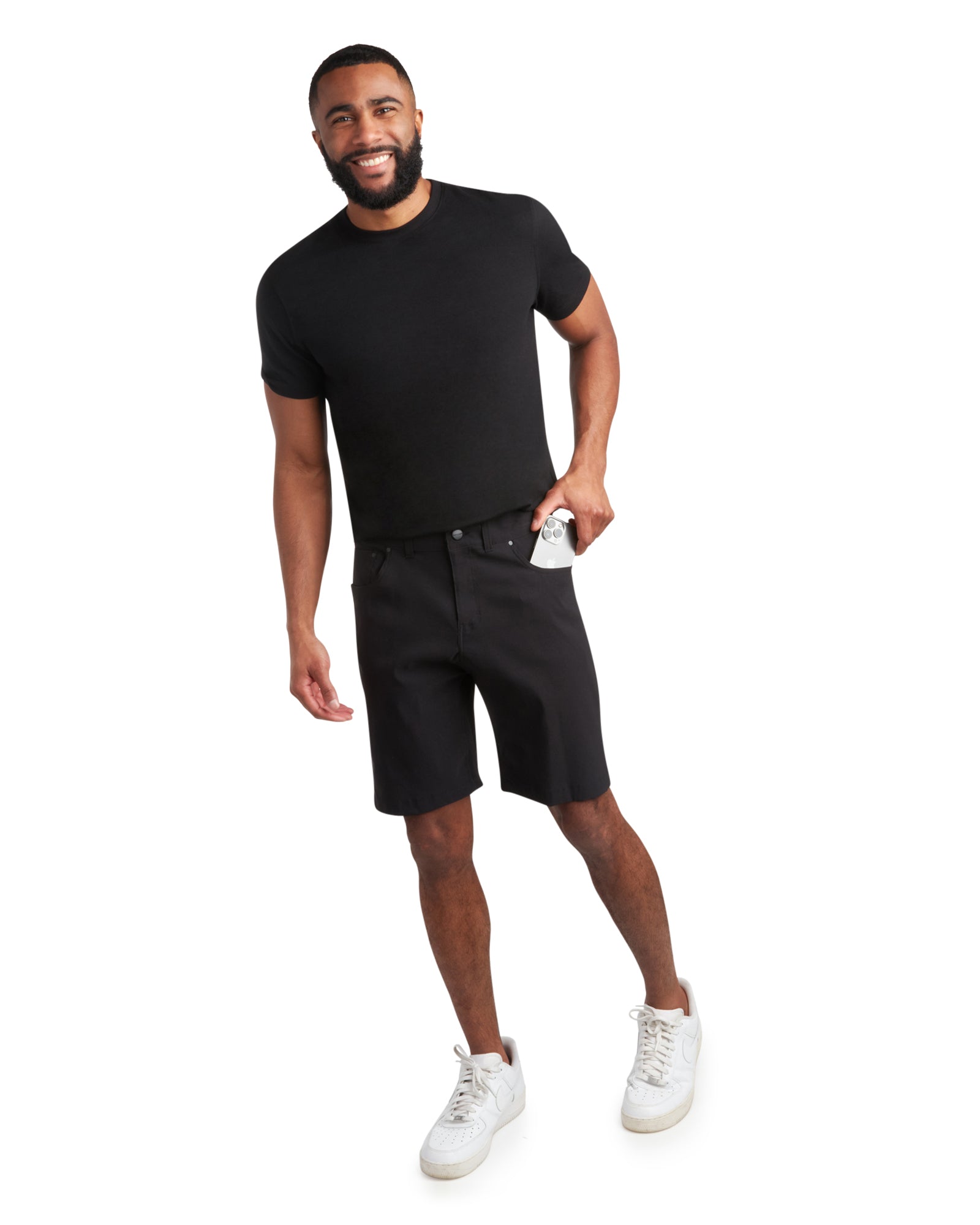 Spyder Men's Tech Woven 5 Pocket - Black - Image 5