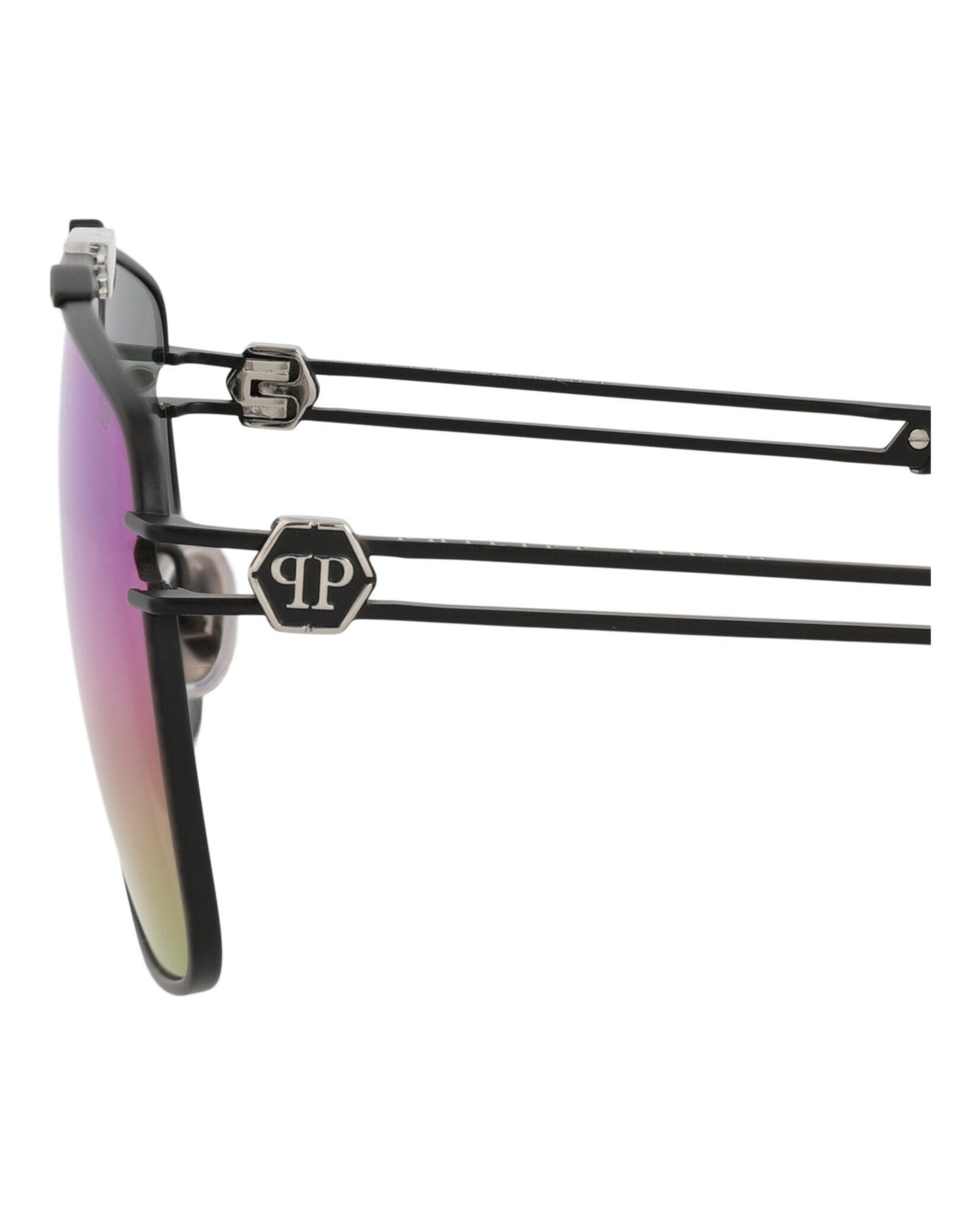 Philipp Plein Aviator-Frame Titanium Sunglasses - Image 4