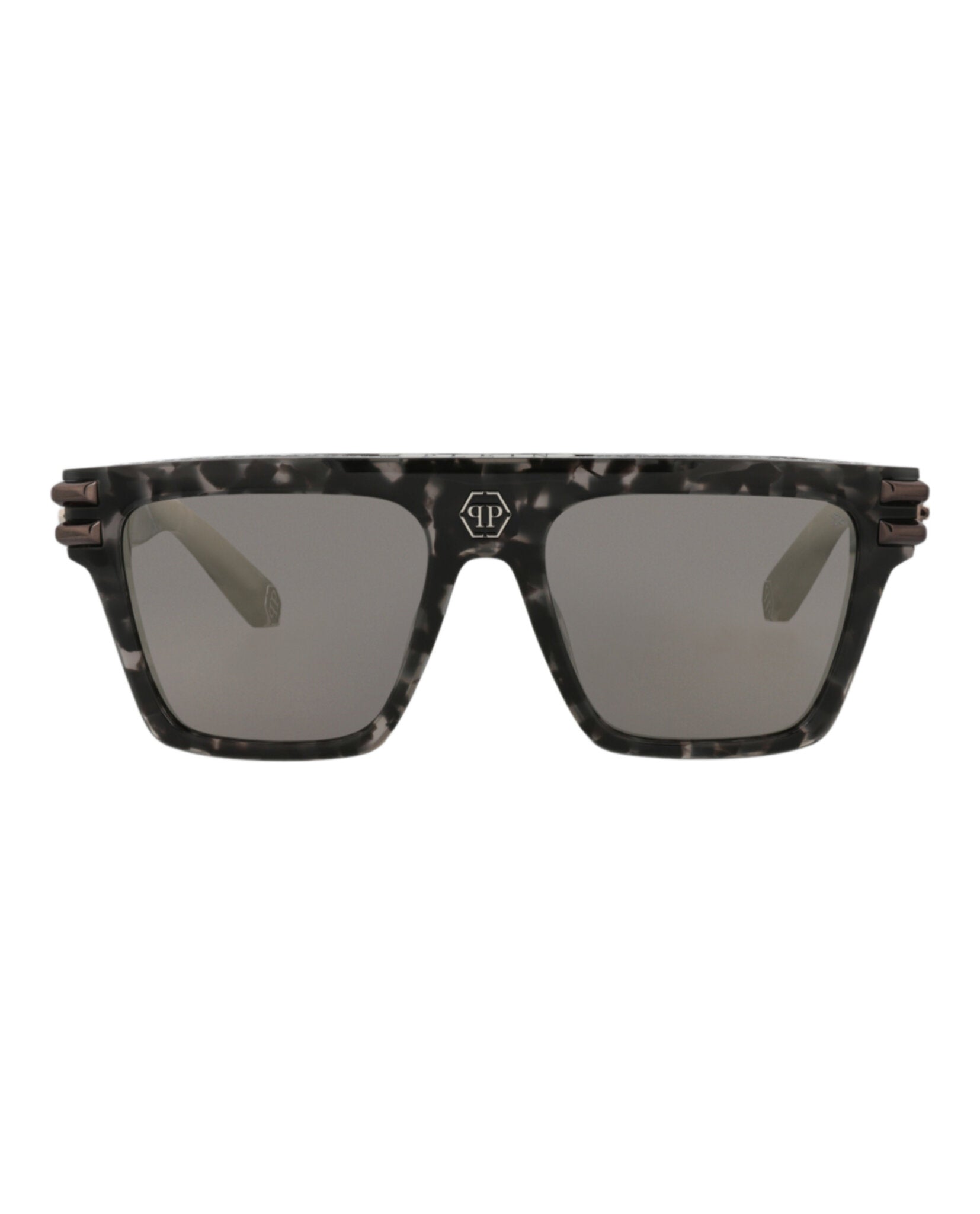 Philipp Plein Aviator-Frame Acetate Sunglasses
