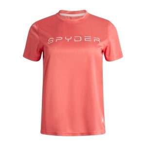 Spyder Women's Short Sleeve - Peach Bud