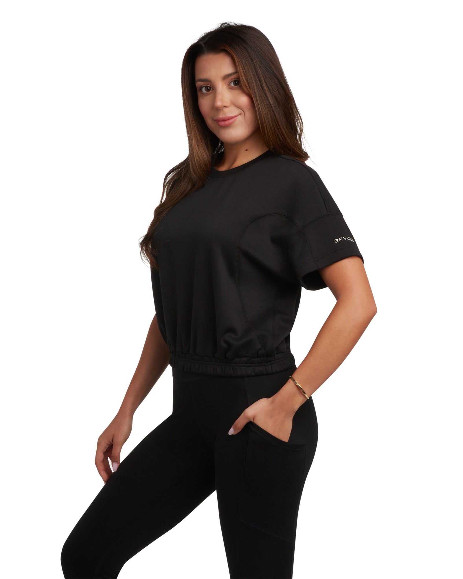 Spyder Women's Harmony Boxy - Black - Image 5