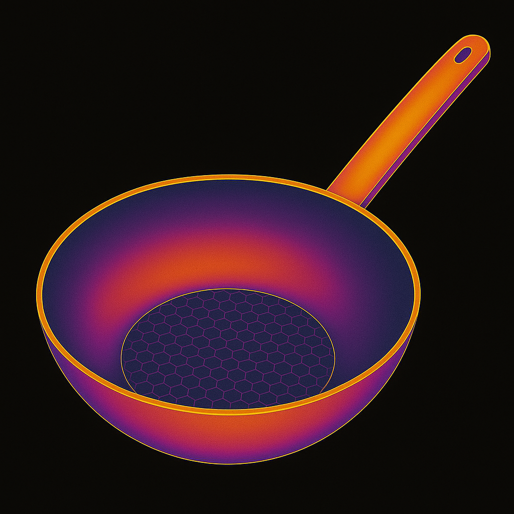 Moritz & Moritz Stainless Steel Honeycomb Non-Stick Pan 9.5 - Image 12