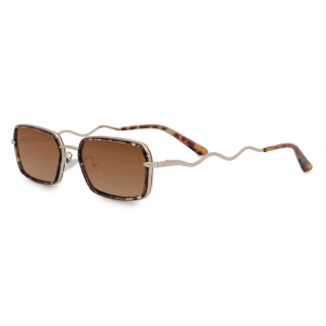 TopFoxx Eve - Women's Brown Sunglasses