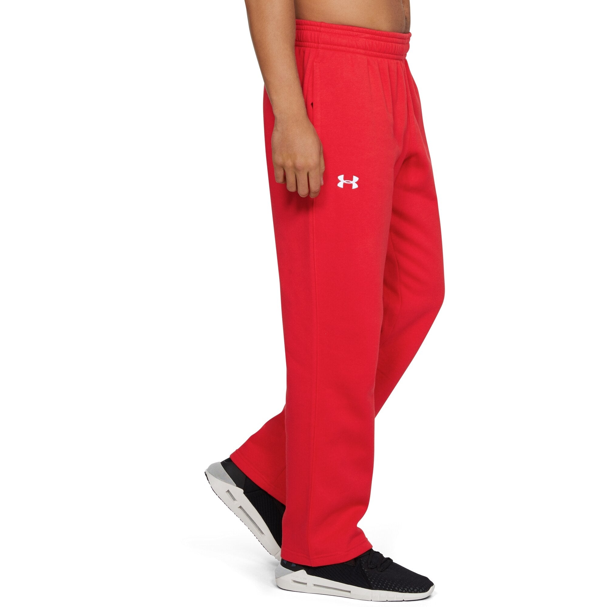 Under Armour Men's Hustle Fleece Pant - 1300124-600 - Image 3
