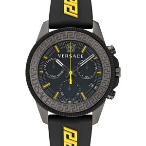 Versace Greca Action Chrono Silicone Watch