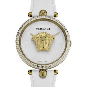 Versace Palazzo Empire Leather Watch