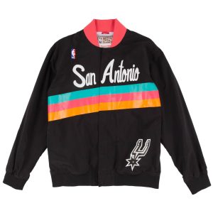 Mitchell & Ness Men's Nba Authentic Warm Up Jacket - San Antonio Spurs 94-95