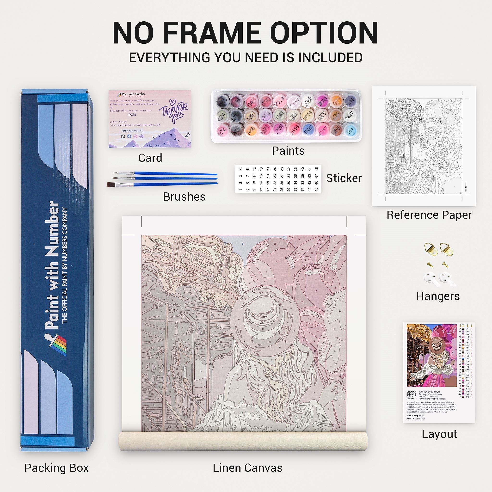 Paint with Number Babies In Nature - Image 2