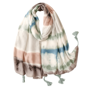 Muted Tie Dye Scarf